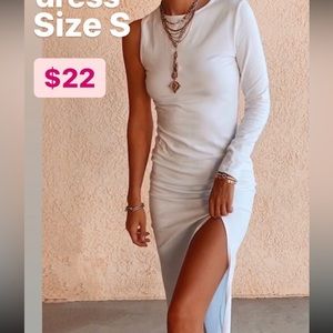 Sabo Skirt White Maxi Dress